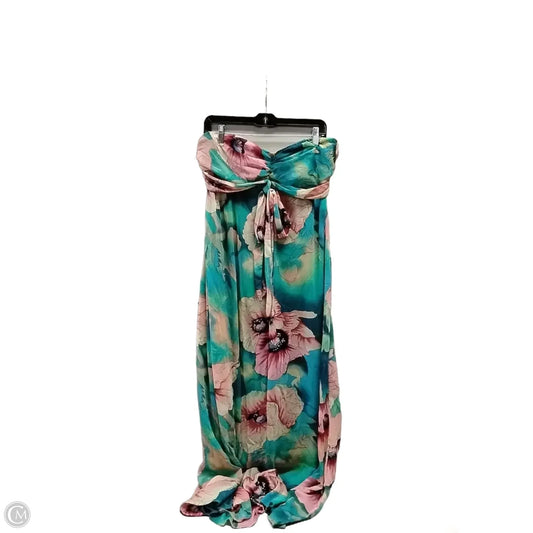 Dress Casual Maxi By Xhilaration In Floral Print, Size: Xl