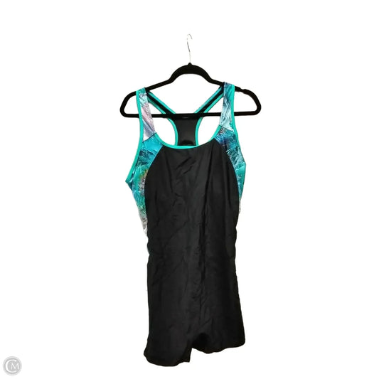 Swimsuit By Clothes Mentor In Black, Size: 3x