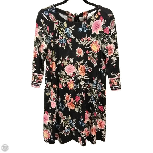 Dress Casual Short By Loft In Floral Print, Size: Sp