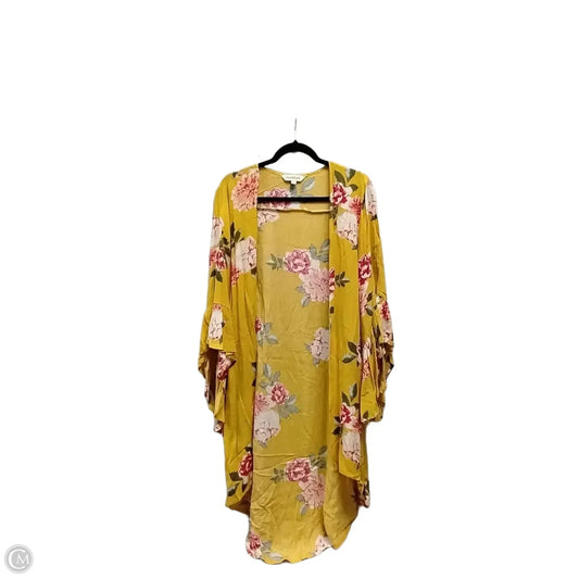 Blouse Long Sleeve By Davi & Dani In Floral Print, Size: S