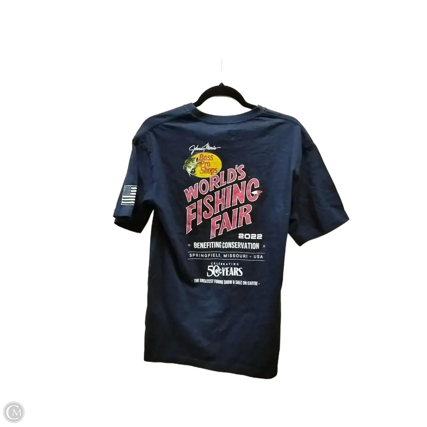 Top Short Sleeve By Clothes Mentor In Blue, Size: S
