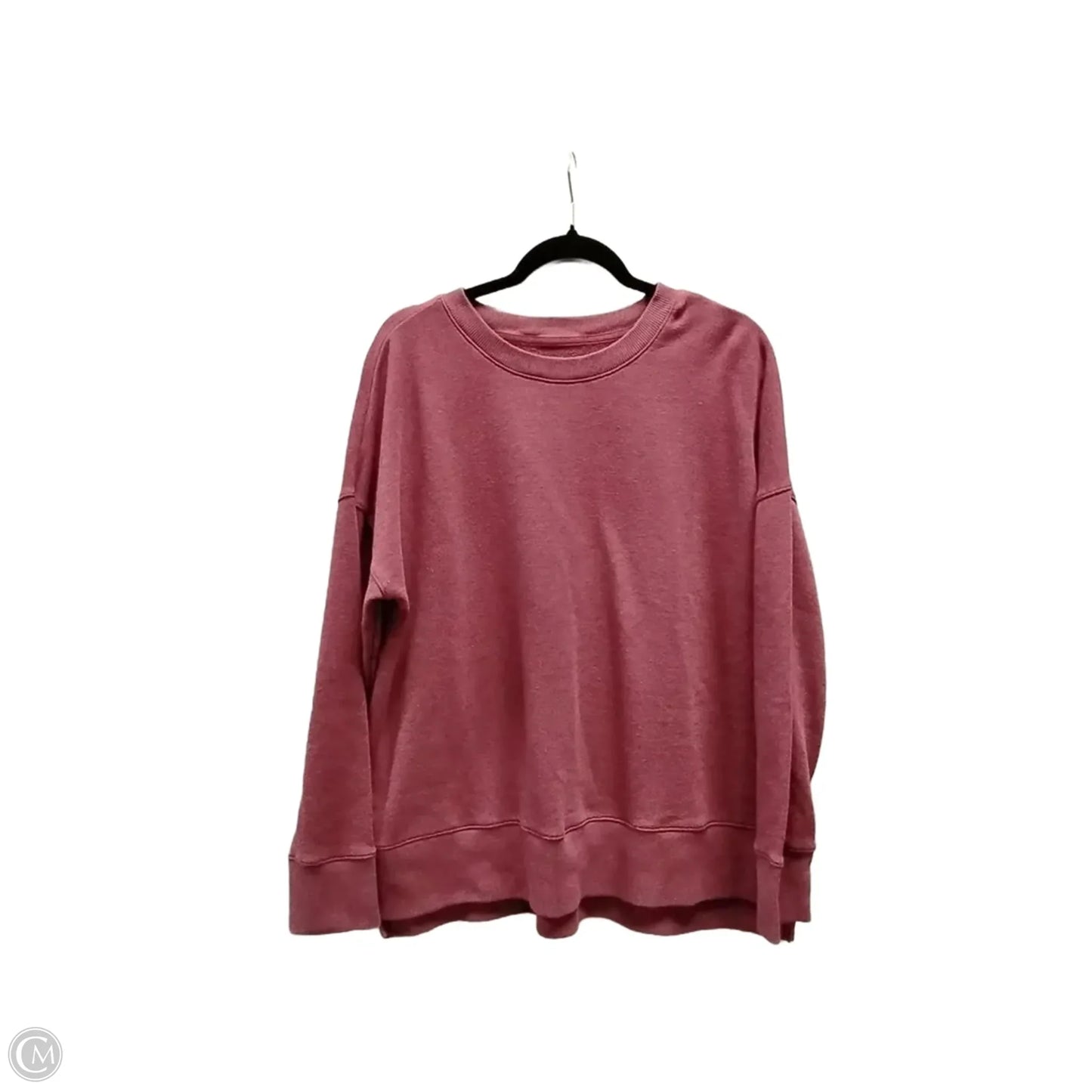 Top Short Sleeve By Izod In Pink, Size: L