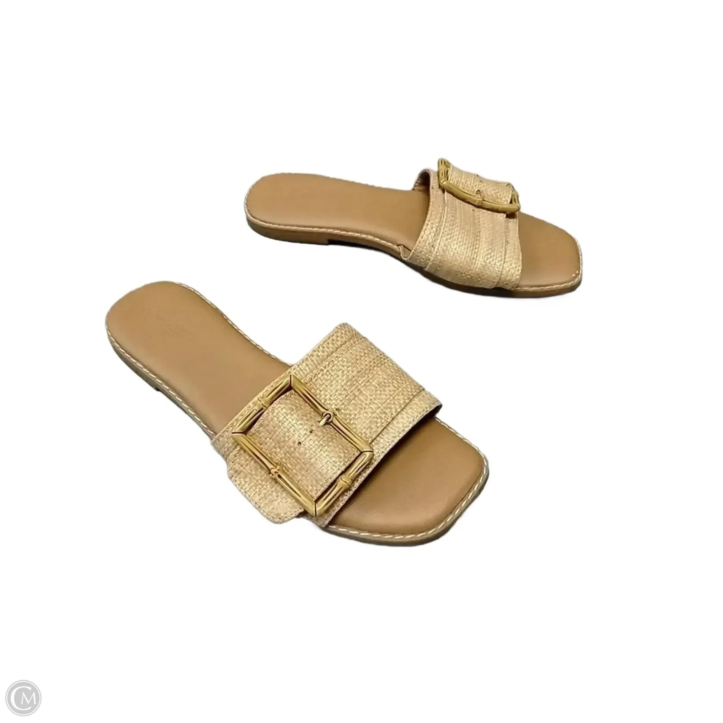 Sandals Flats By Universal Thread In Brown, Size: 7