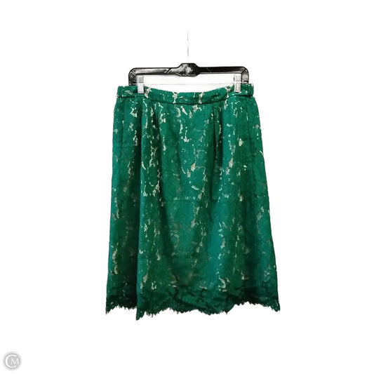 Skirt Midi By J. Crew In Green, Size: 10