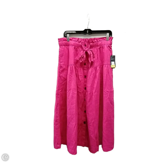 Skirt Maxi By Universal Thread In Pink, Size: M