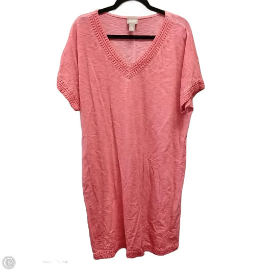 Dress Casual Short By Chicos In Orange, Size: L