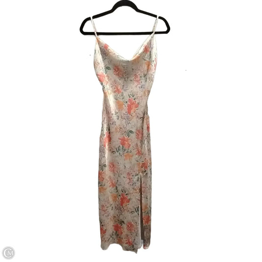 Dress Casual Maxi By Clothes Mentor In Floral Print, Size: Xs
