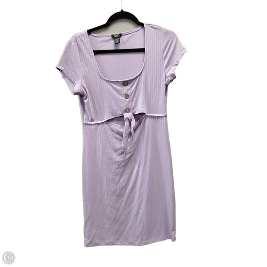 Dress Casual Short By Rue 21 In Purple, Size: L