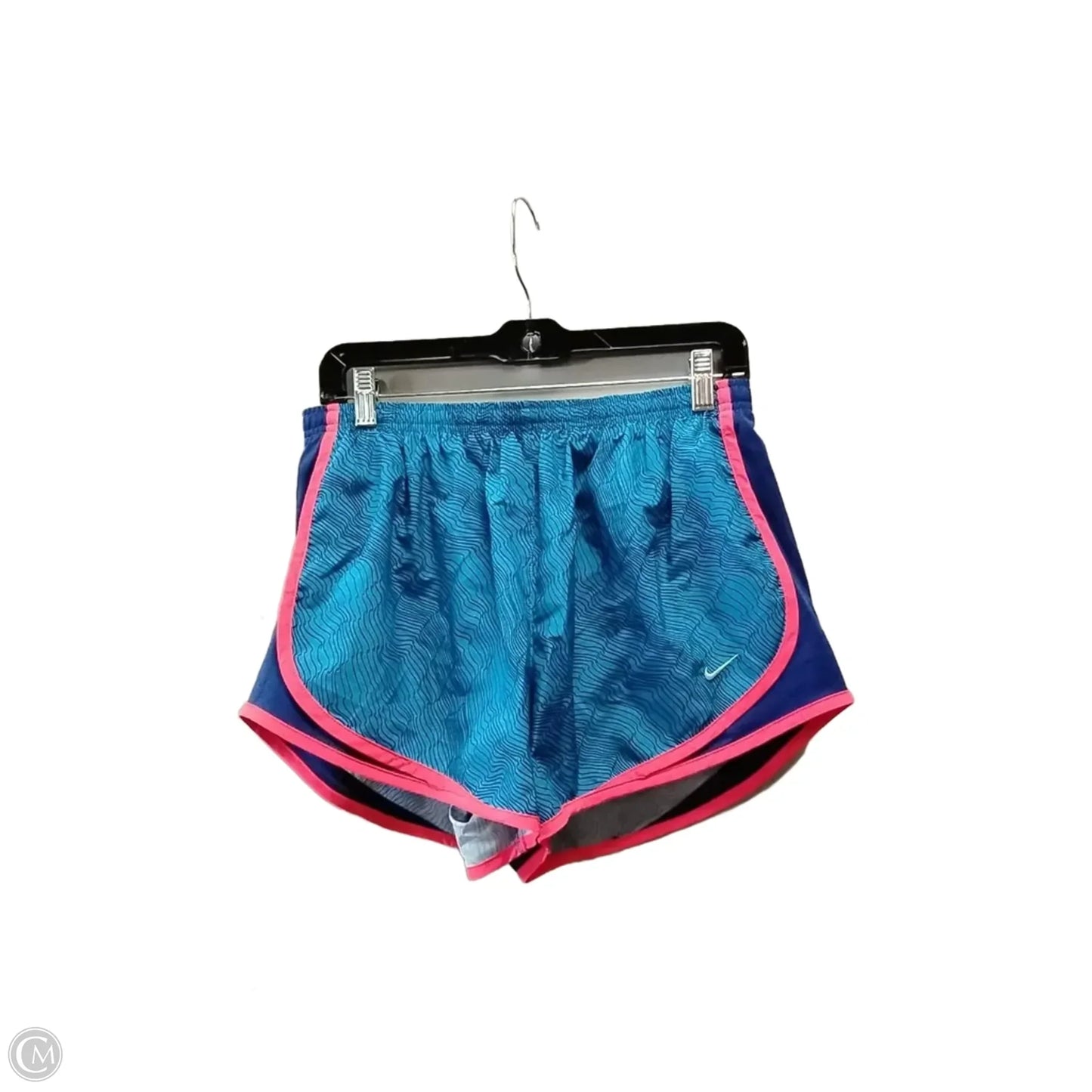 Athletic Shorts By Nike In Blue, Size: L