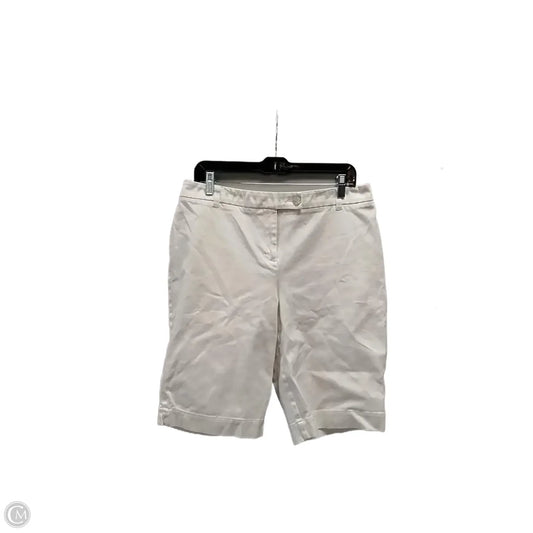 Shorts By Chicos In White, Size: 8
