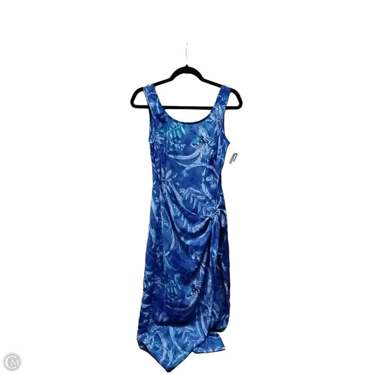 Dress Casual Maxi By Clothes Mentor In Blue, Size: 8