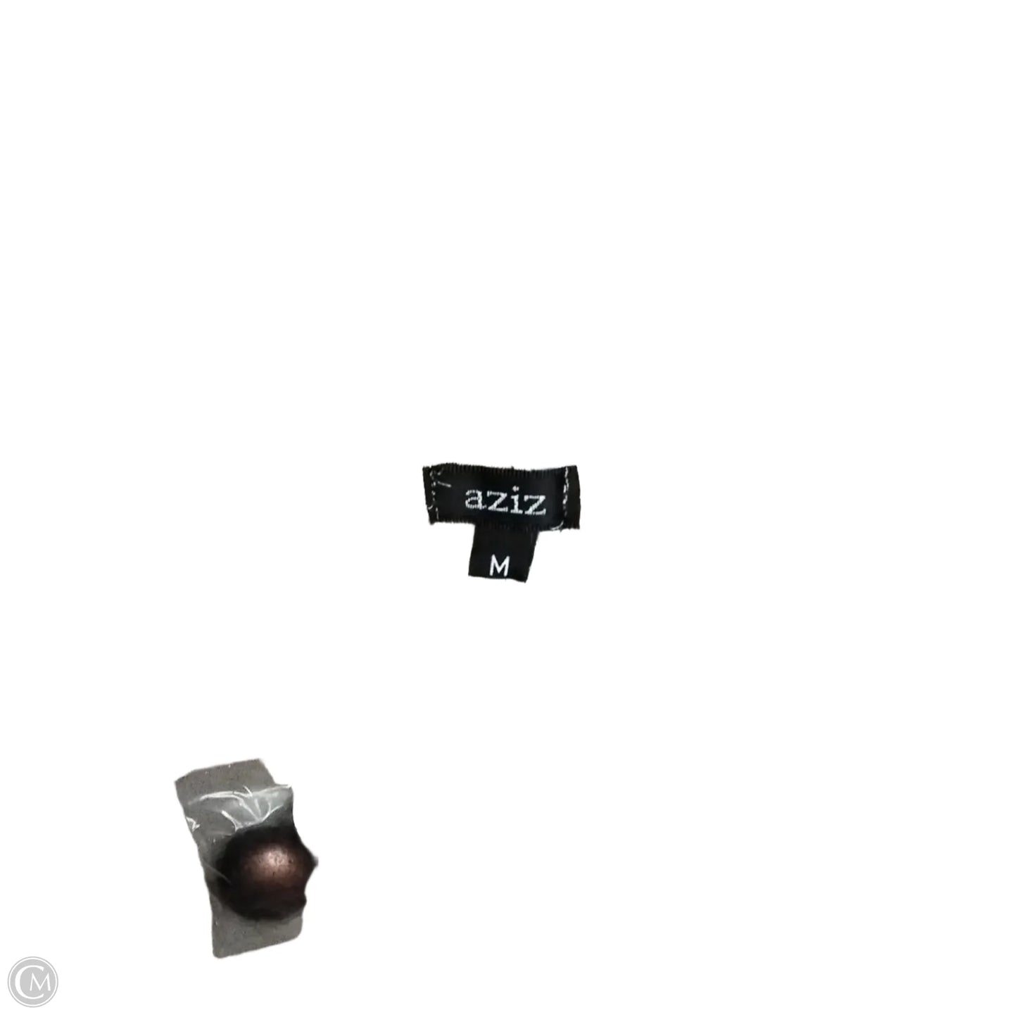 Jacket Denim By Aziz In Green, Size: M