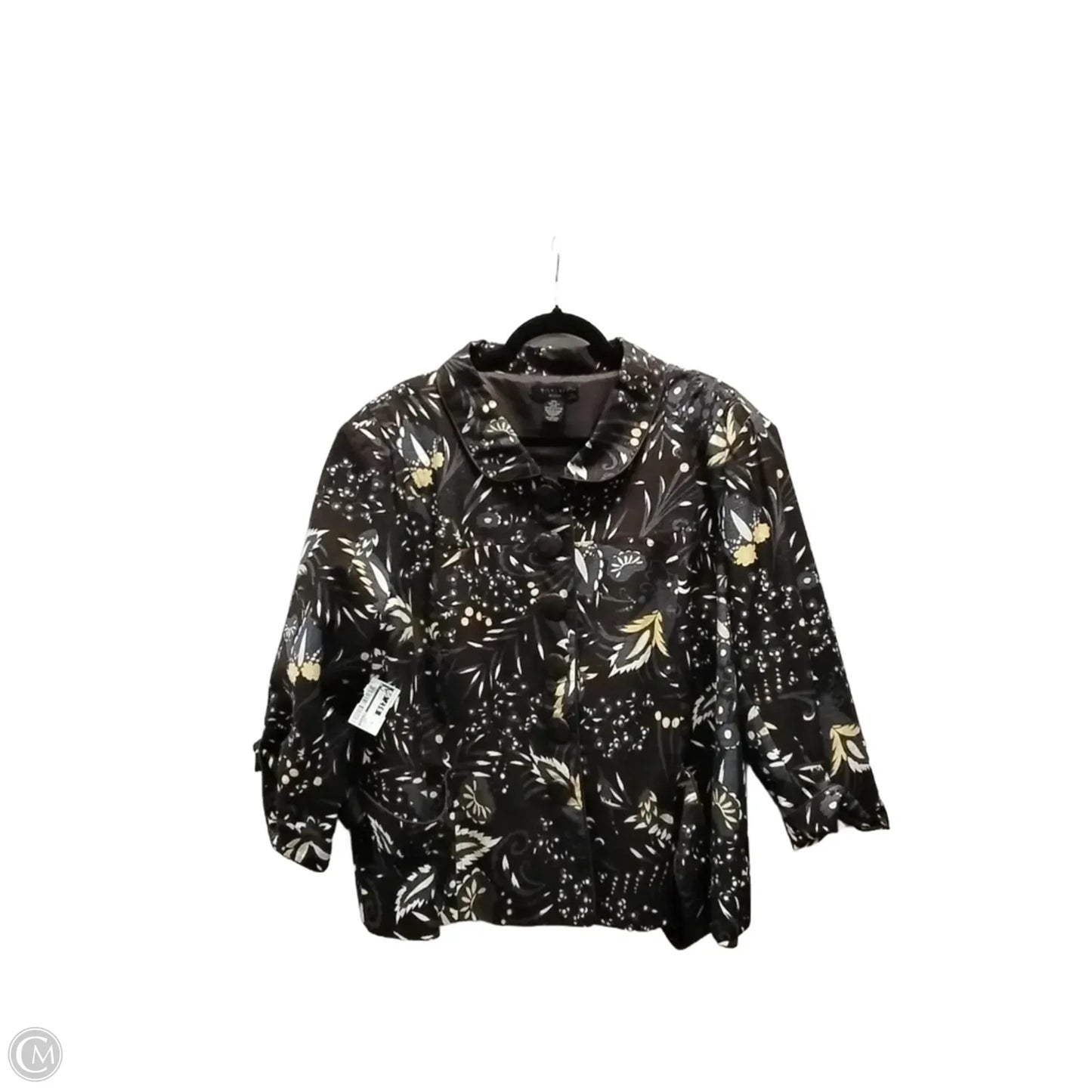 Blazer By Silkland In Brown, Size: 3x