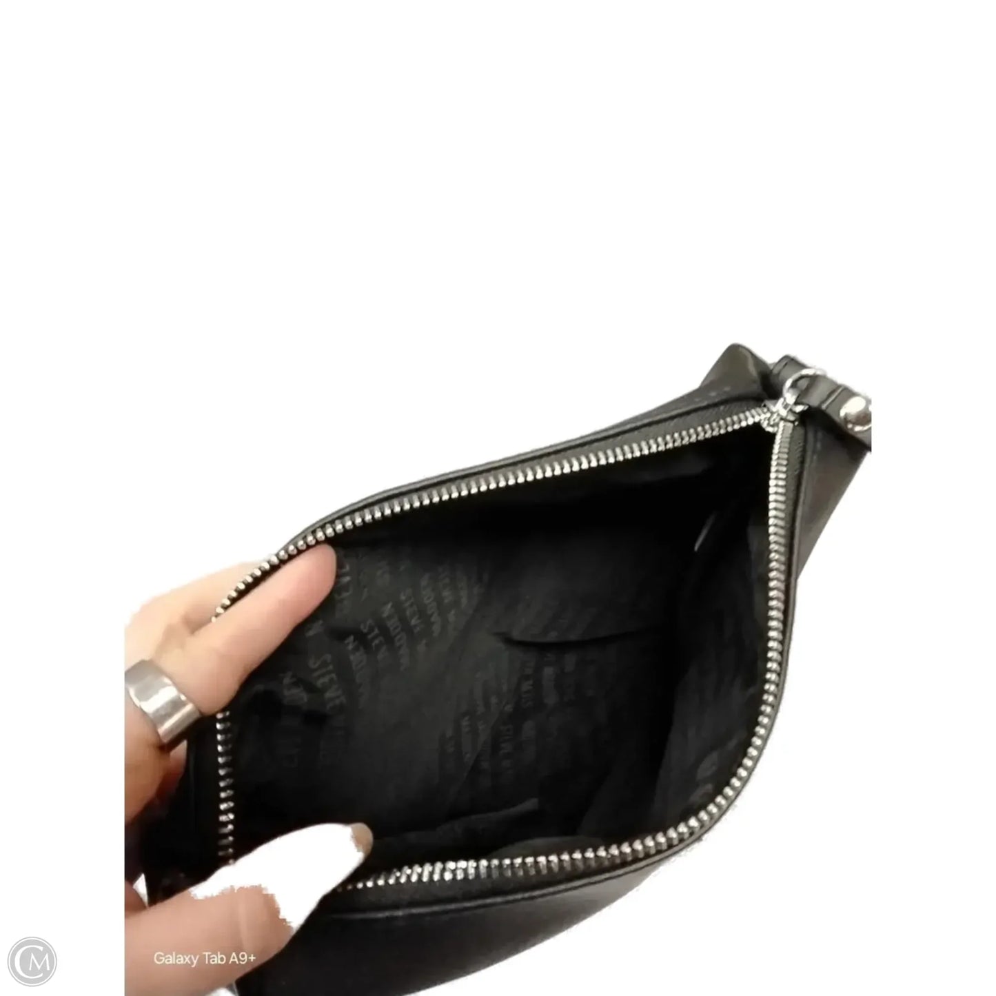 Crossbody Leather By Steve Madden, Size: Medium