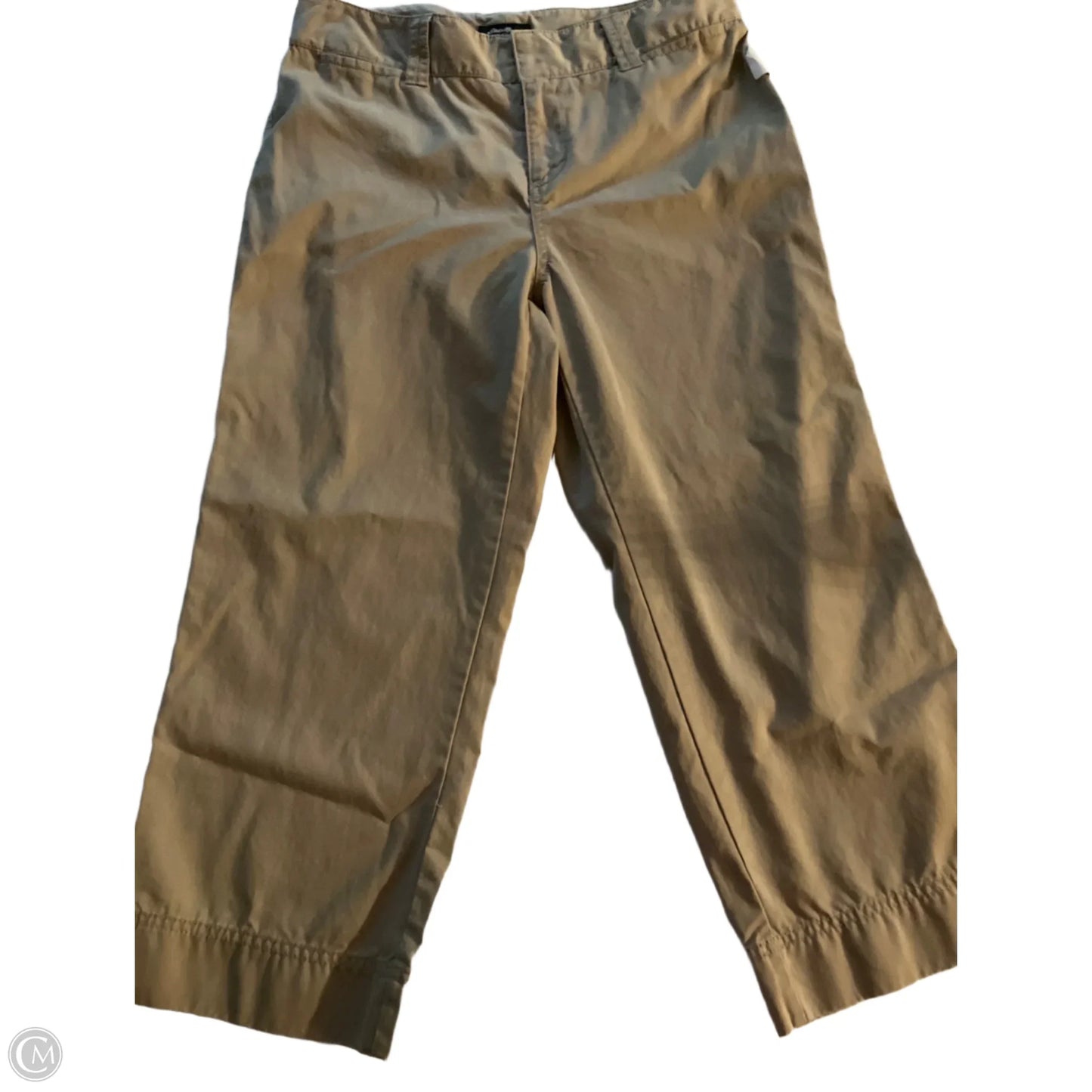 Pants Cropped By Eddie Bauer In Beige, Size: 6