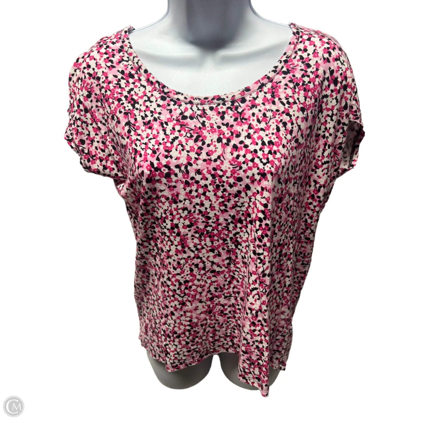 Top Short Sleeve By Michael By Michael Kors In Pink, Size: S