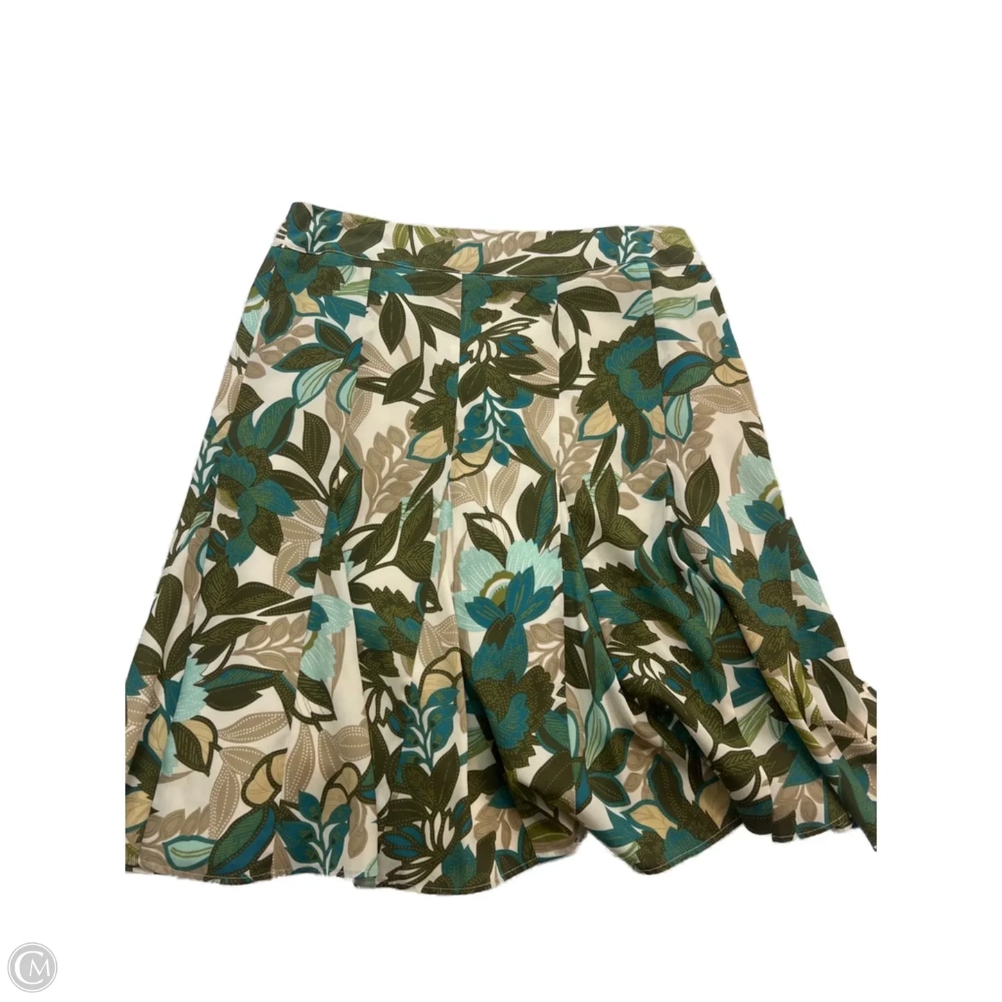 Skirt Midi By Ann Taylor In Floral Print, Size: 6