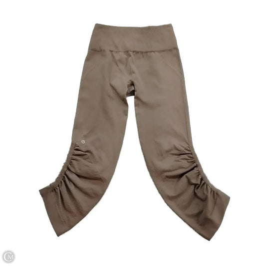 Athletic Leggings Capris By Lululemon In Pink, Size: 0