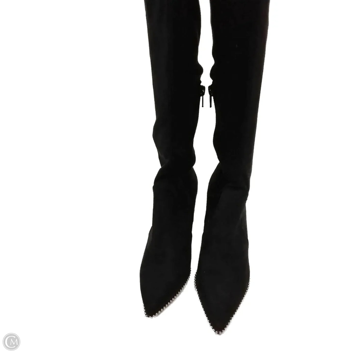 Boots Knee Heels By Bar Iii In Black, Size: 6.5