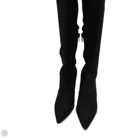 Boots Knee Heels By Bar Iii In Black, Size: 6.5
