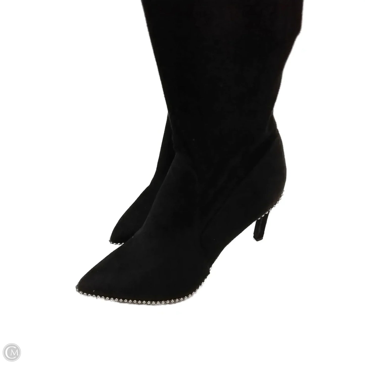 Boots Knee Heels By Bar Iii In Black, Size: 6.5
