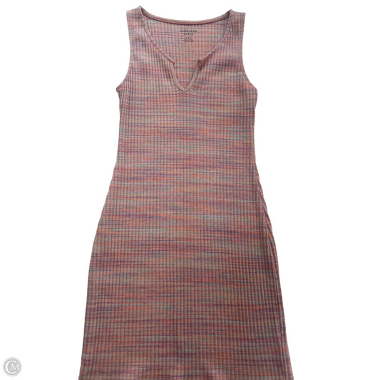 Dress Casual Midi By American Eagle In Pink, Size: Sp