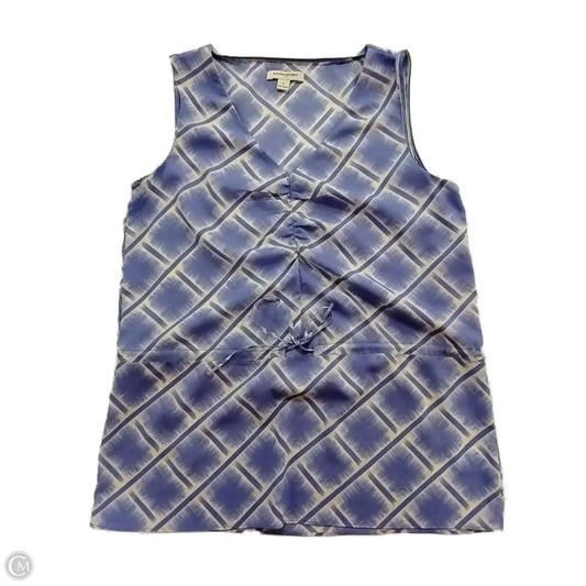 Blouse Sleeveless By Banana Republic In Purple, Size: S
