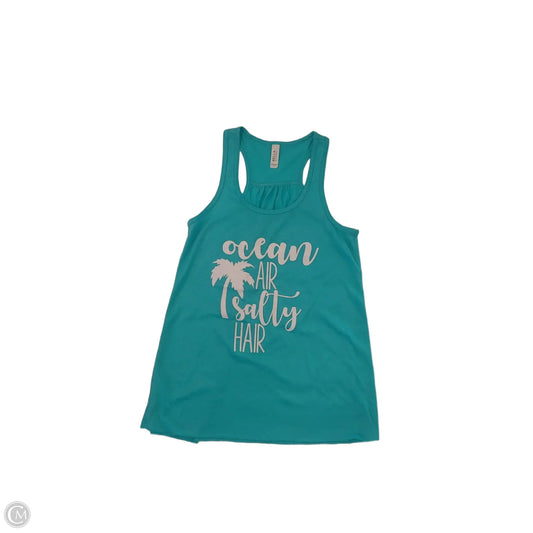 Tank Top By Bella + Canvas In Blue, Size: S