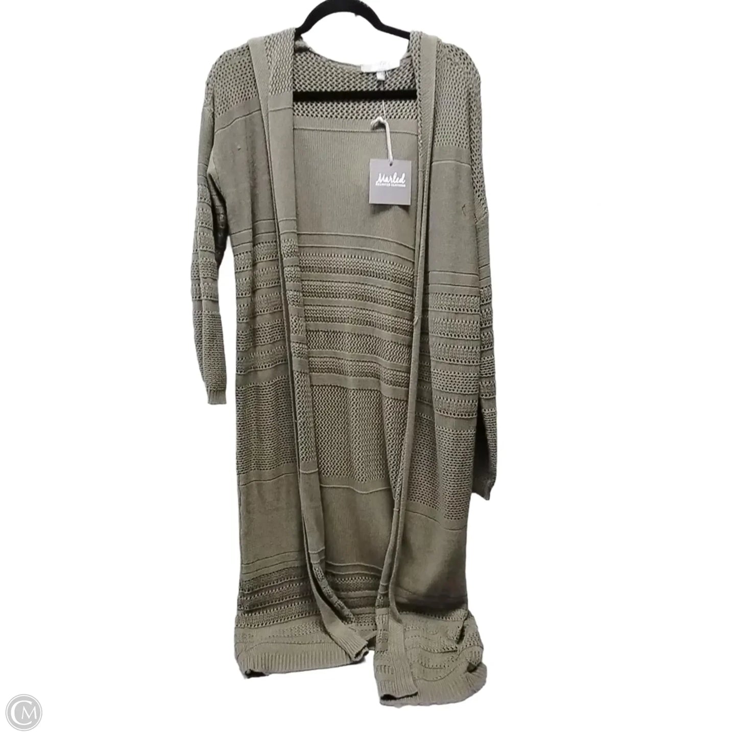 Cardigan By Natural Reflections In Green, Size: S