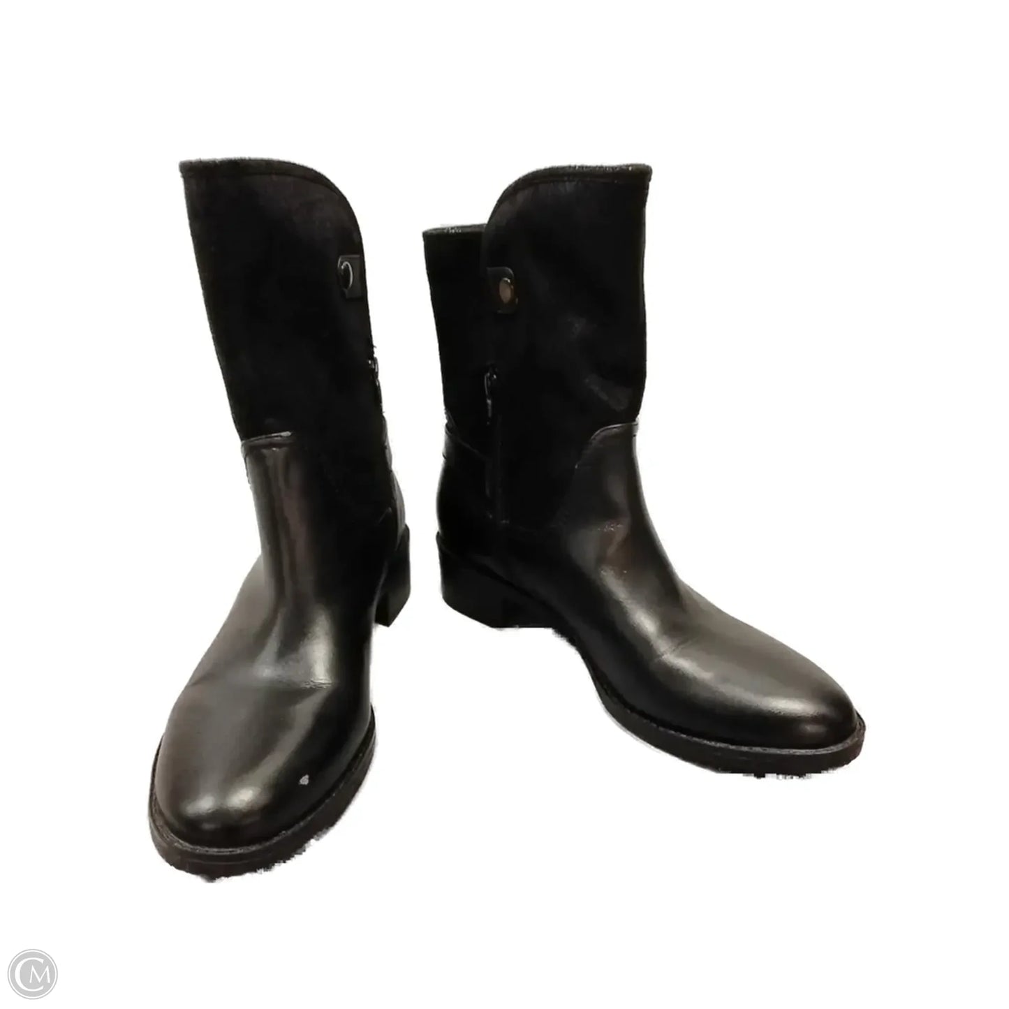 Boots Ankle Heels By Naturalizer In Black, Size: 8