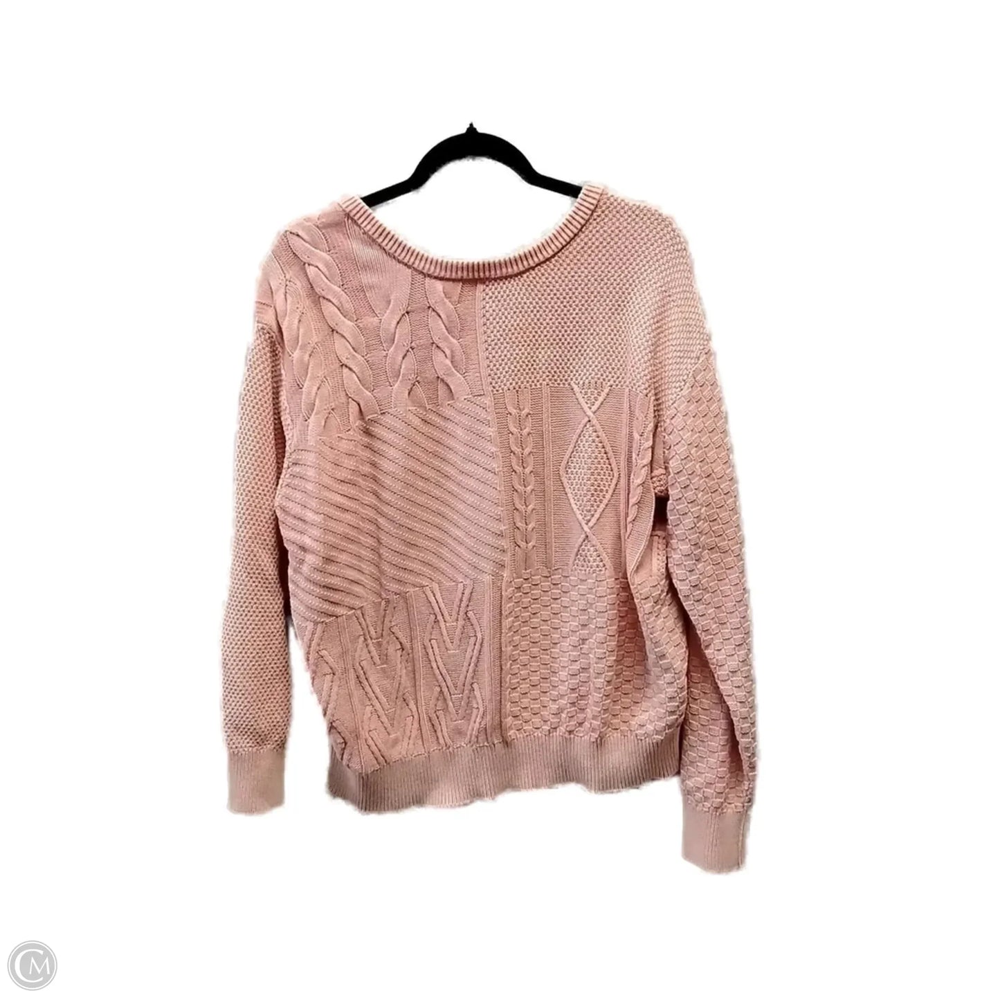 Sweater By Time And Tru In Pink, Size: Xxl