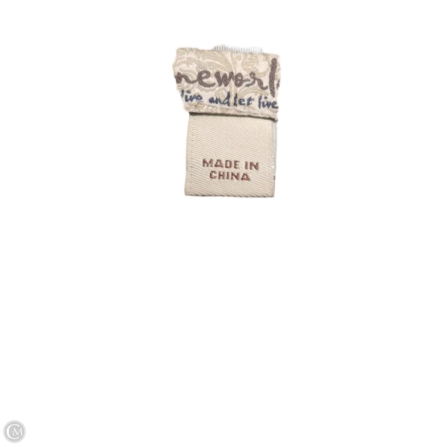 Blouse Long Sleeve By One World In Multi-colored, Size: Xl