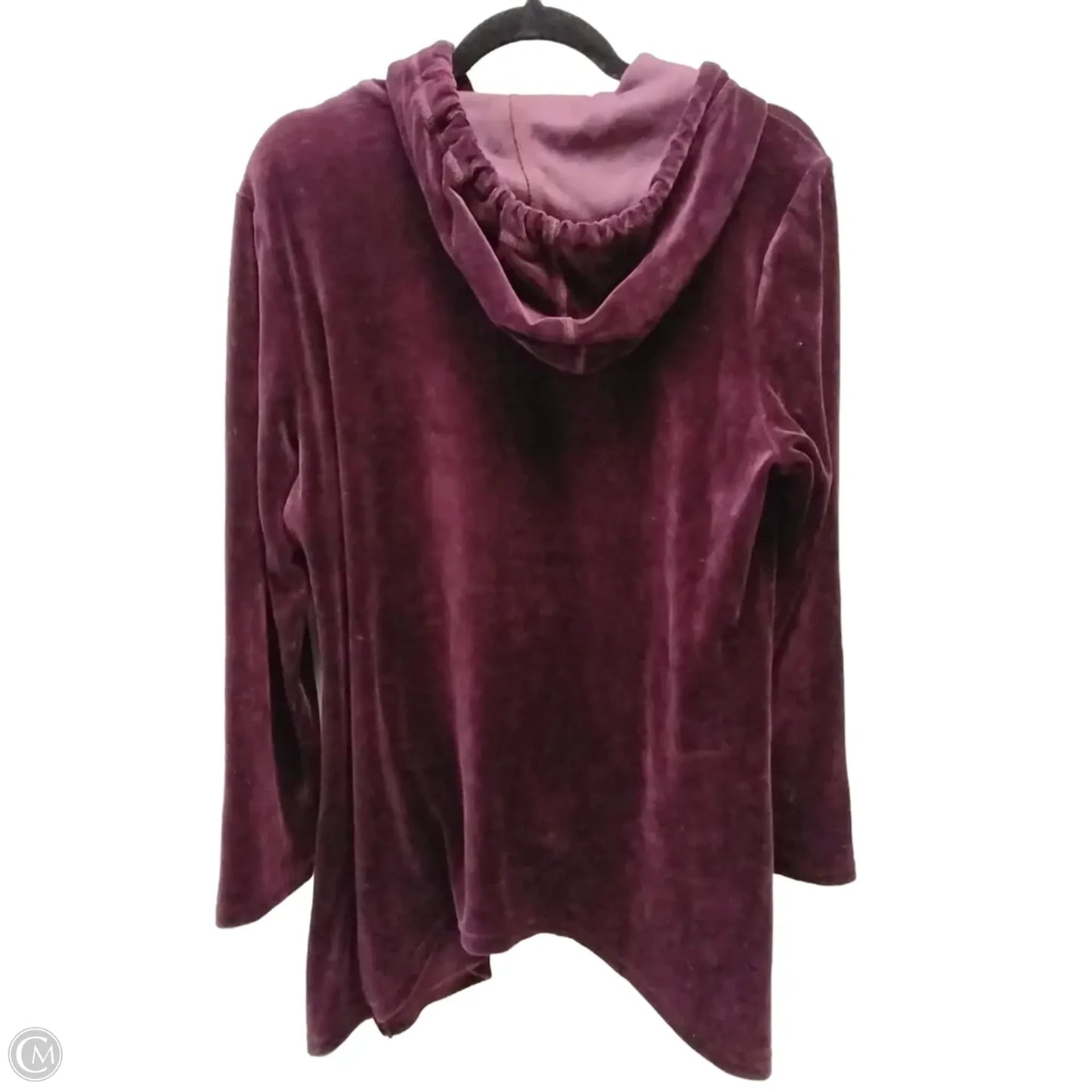 Sweatshirt Hoodie By Zenergy By Chicos In Red, Size: 2