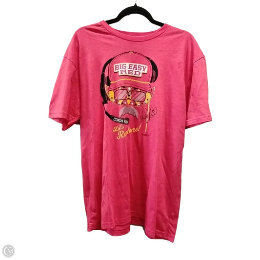 Top Short Sleeve Basic By Next Level In Red, Size: Xl