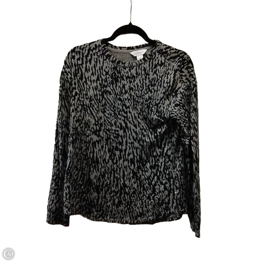 Top Long Sleeve By Liz Claiborne In Multi-colored, Size: Xs