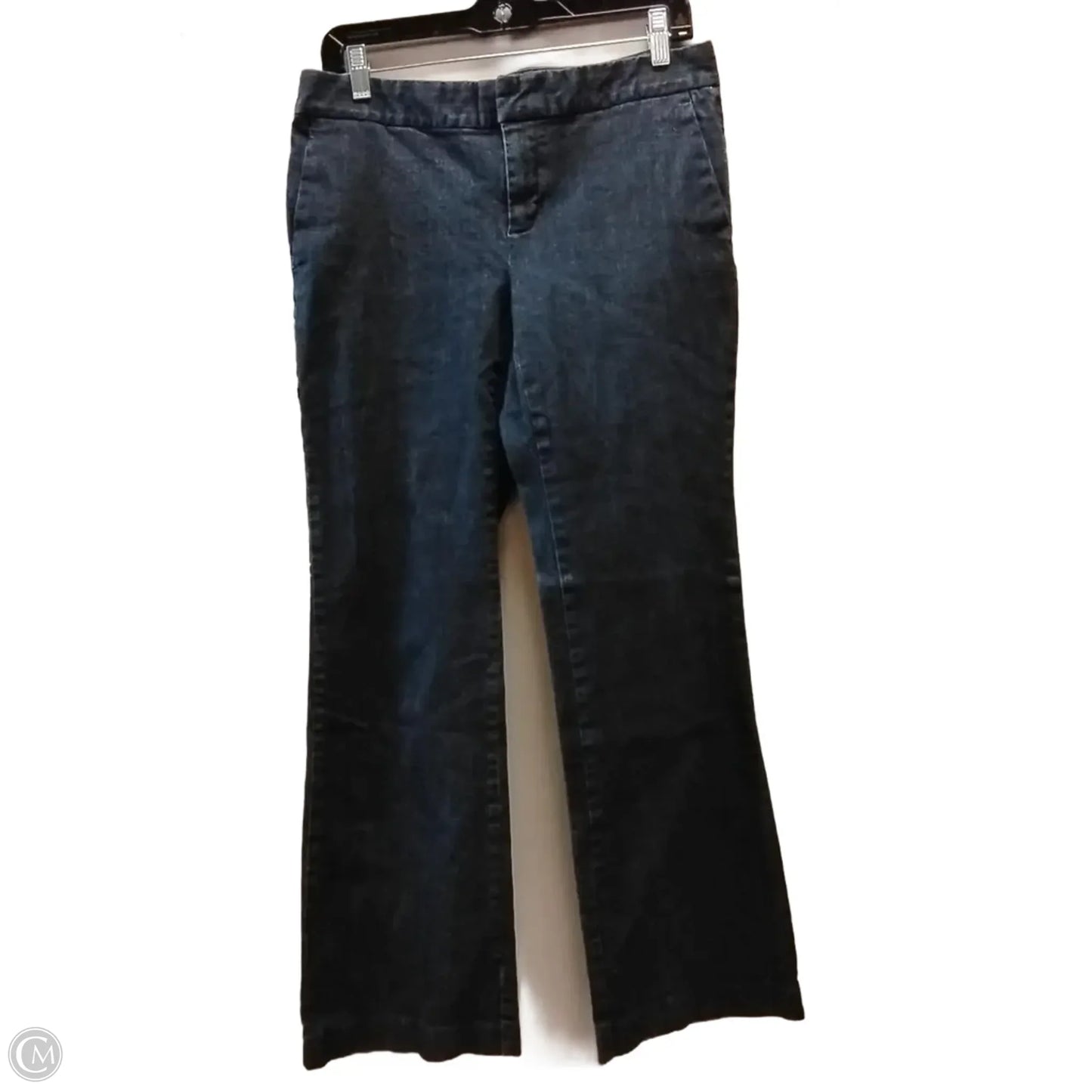 Jeans Wide Leg By Gap In Blue Denim, Size: 8