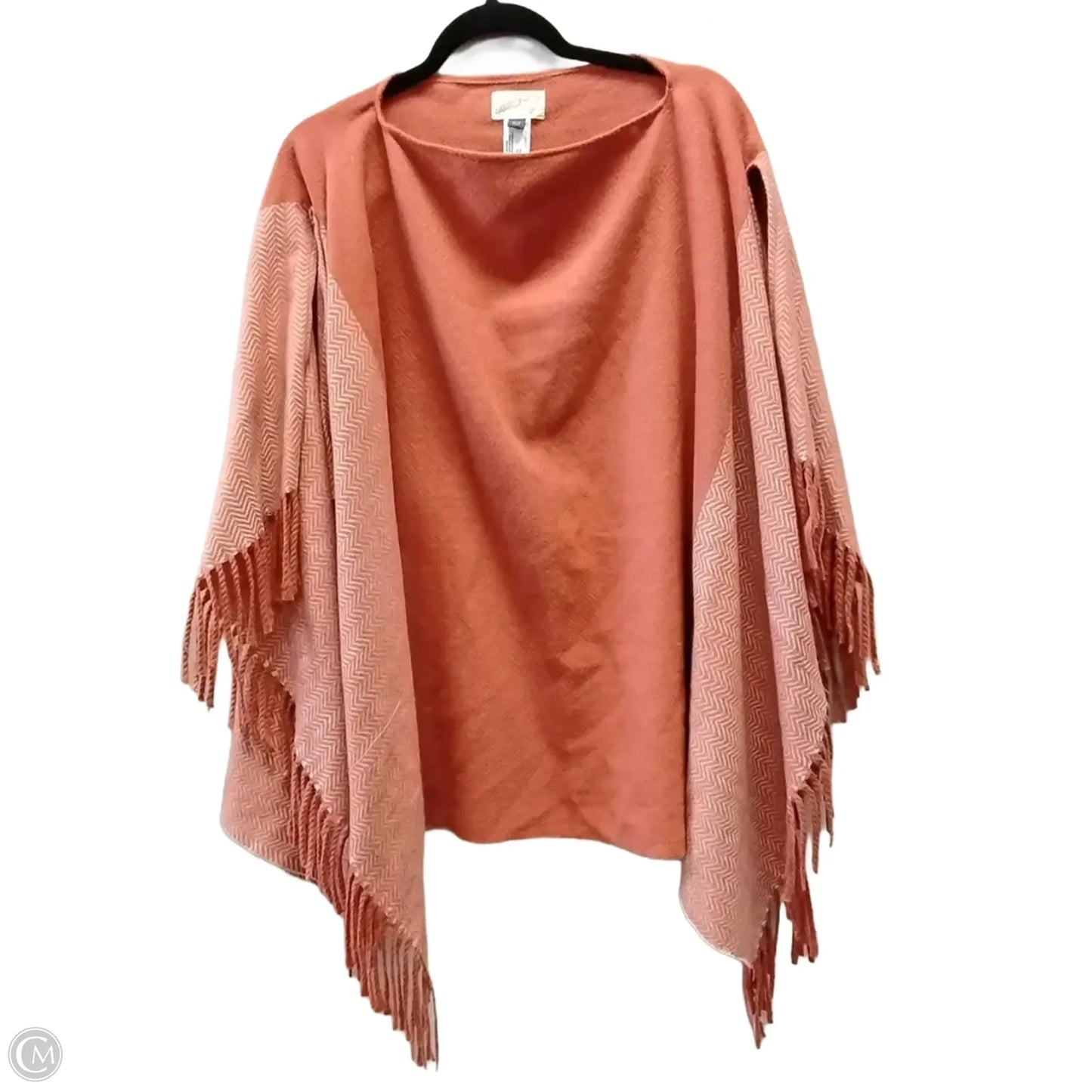 Poncho By Universal Thread In Orange, Size: Onesize