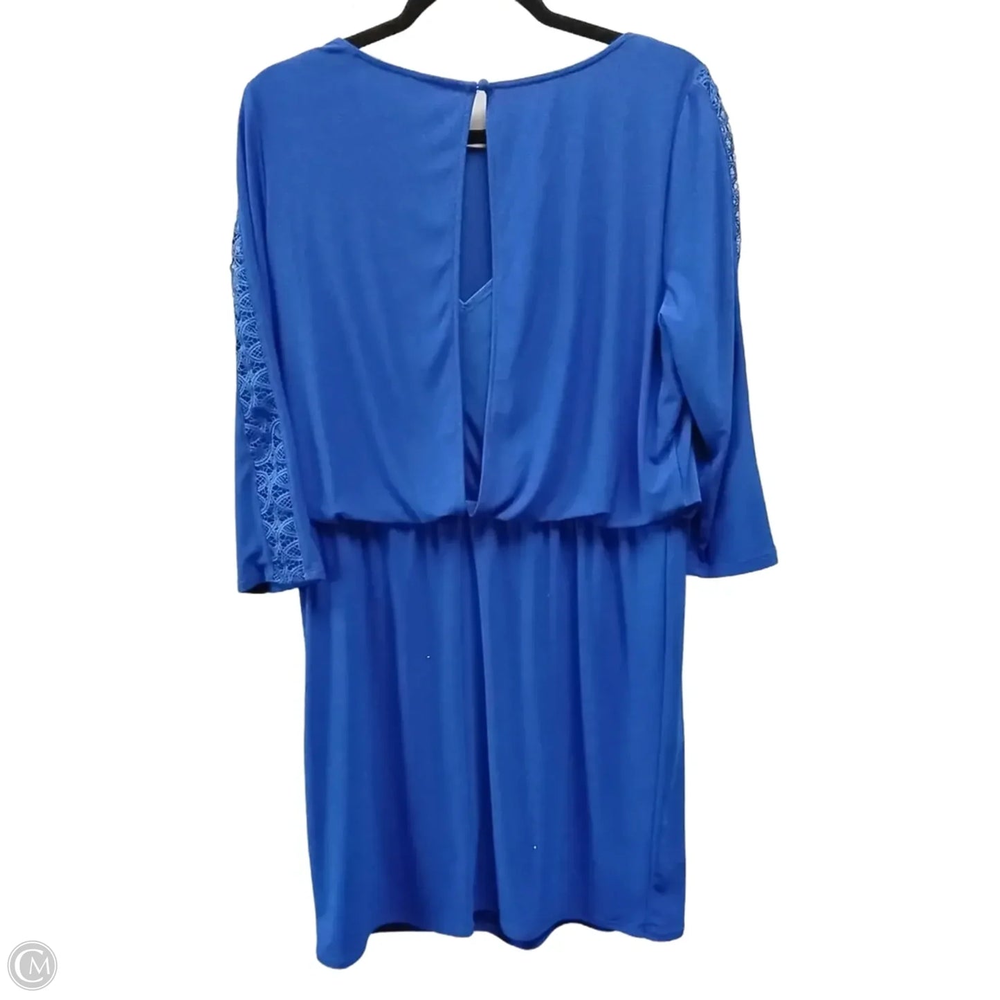 Dress Casual Midi By Jessica Howard In Blue, Size: 14