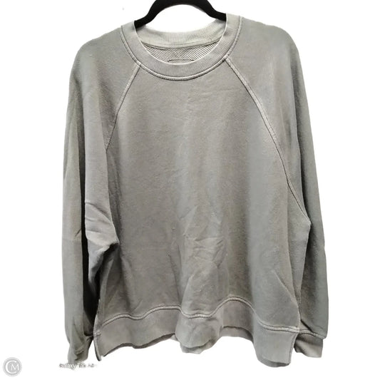 Sweatshirt Crewneck By Aerie In Green, Size: M