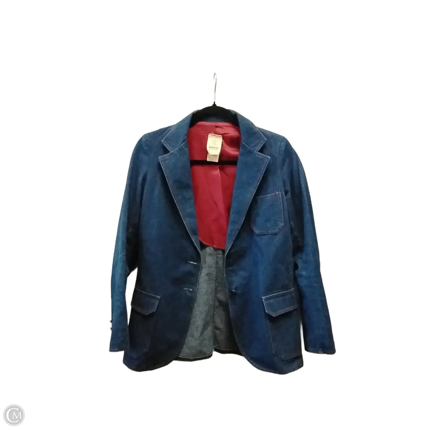 Jacket Denim By Tomboy In Blue Denim, Size: 7
