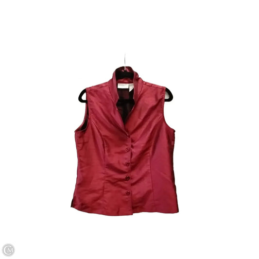 Vest Other By Worthington In Red, Size: 12