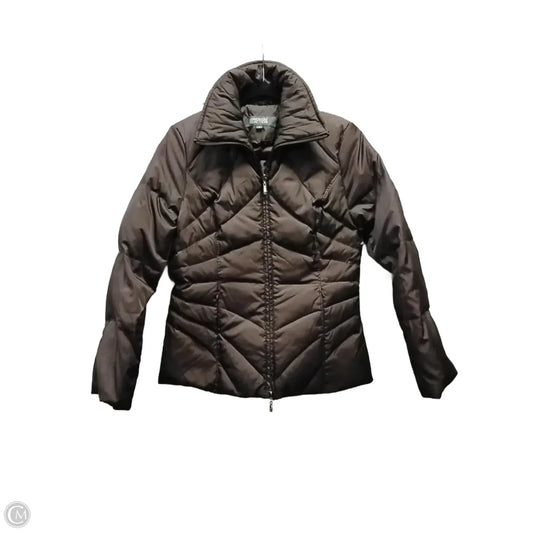 Coat Puffer & Quilted By Kenneth Cole Reaction In Brown, Size: S