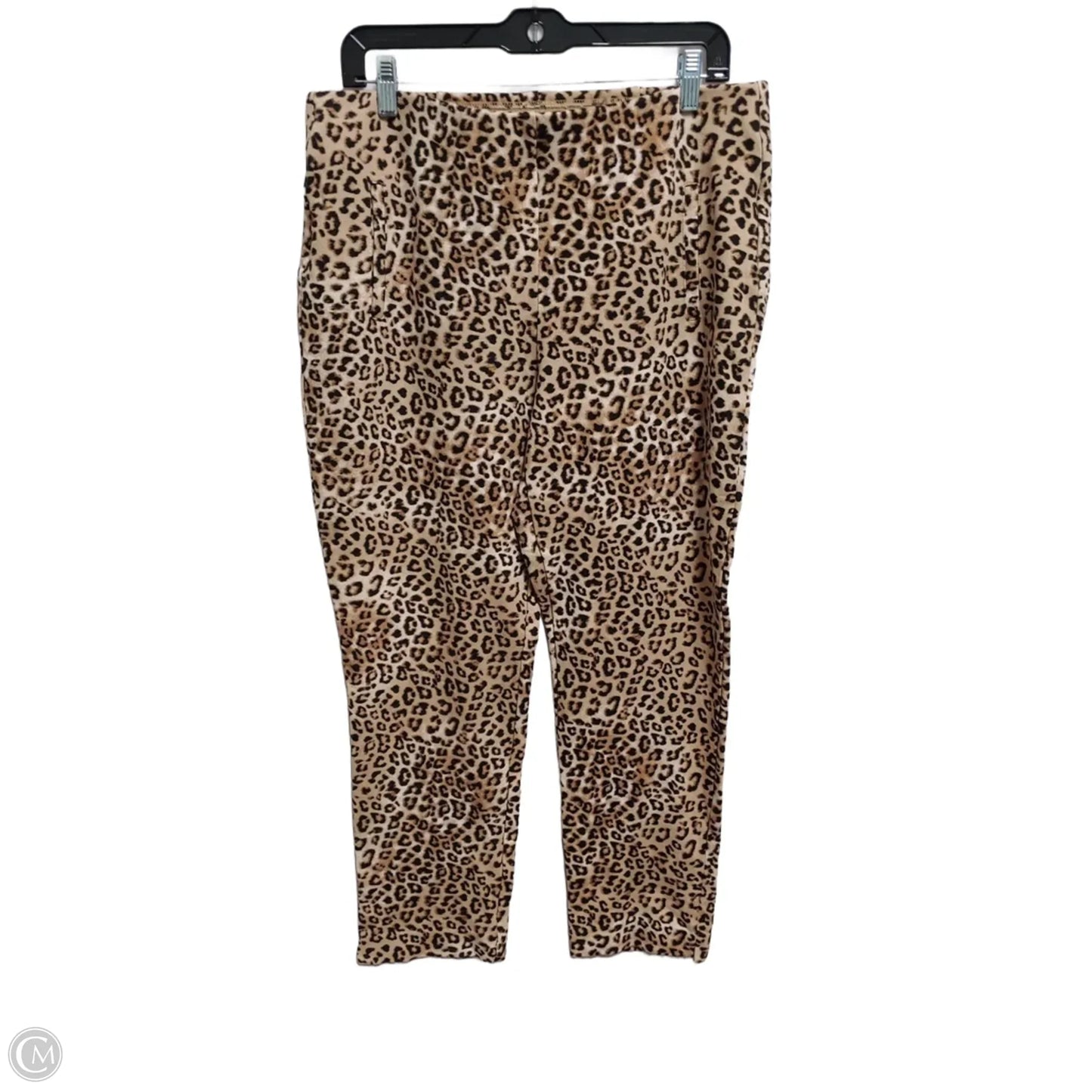 Pants Leggings By Chicos In Animal Print, Size: 2