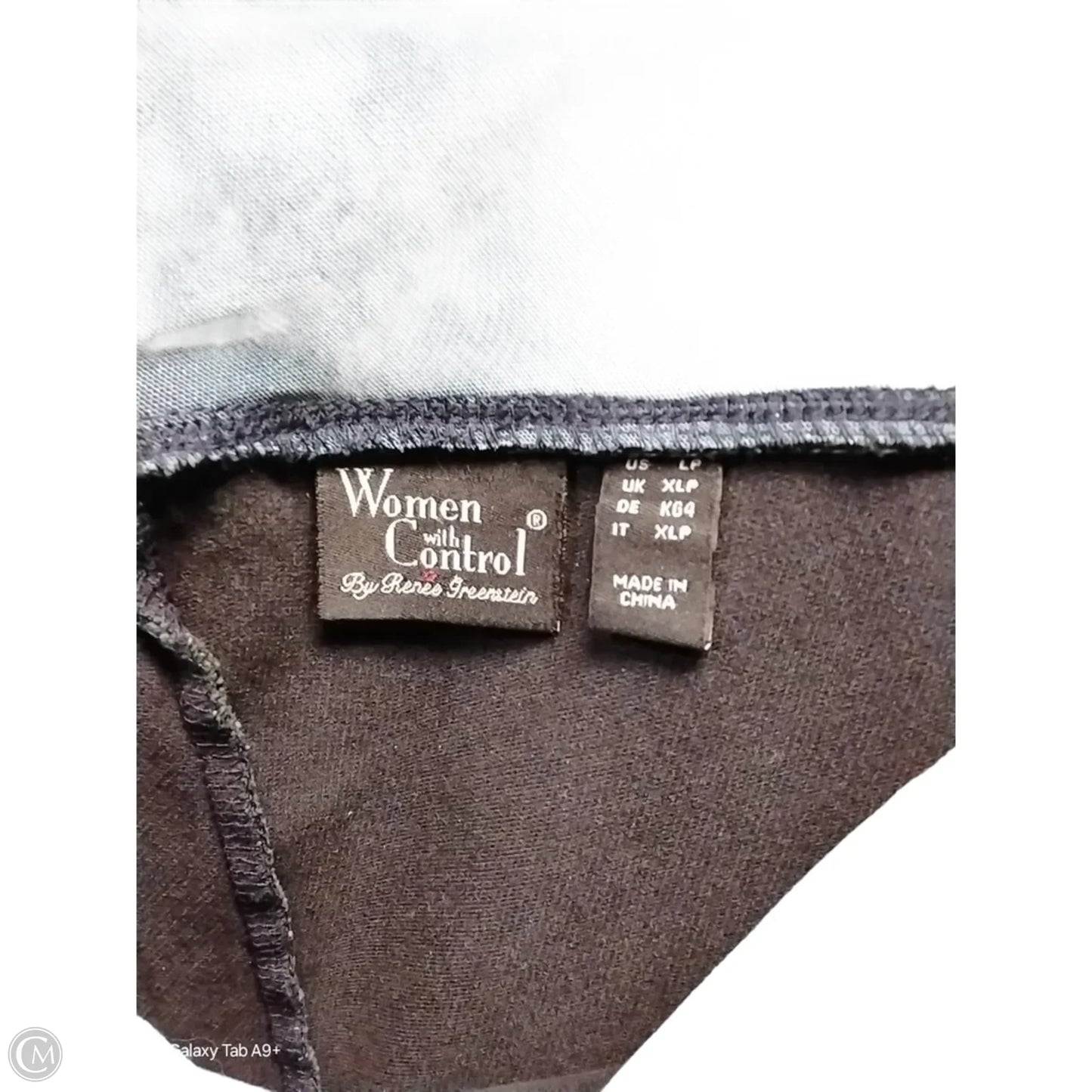 Jeans Wide Leg By Women With Control In Blue Denim, Size: L