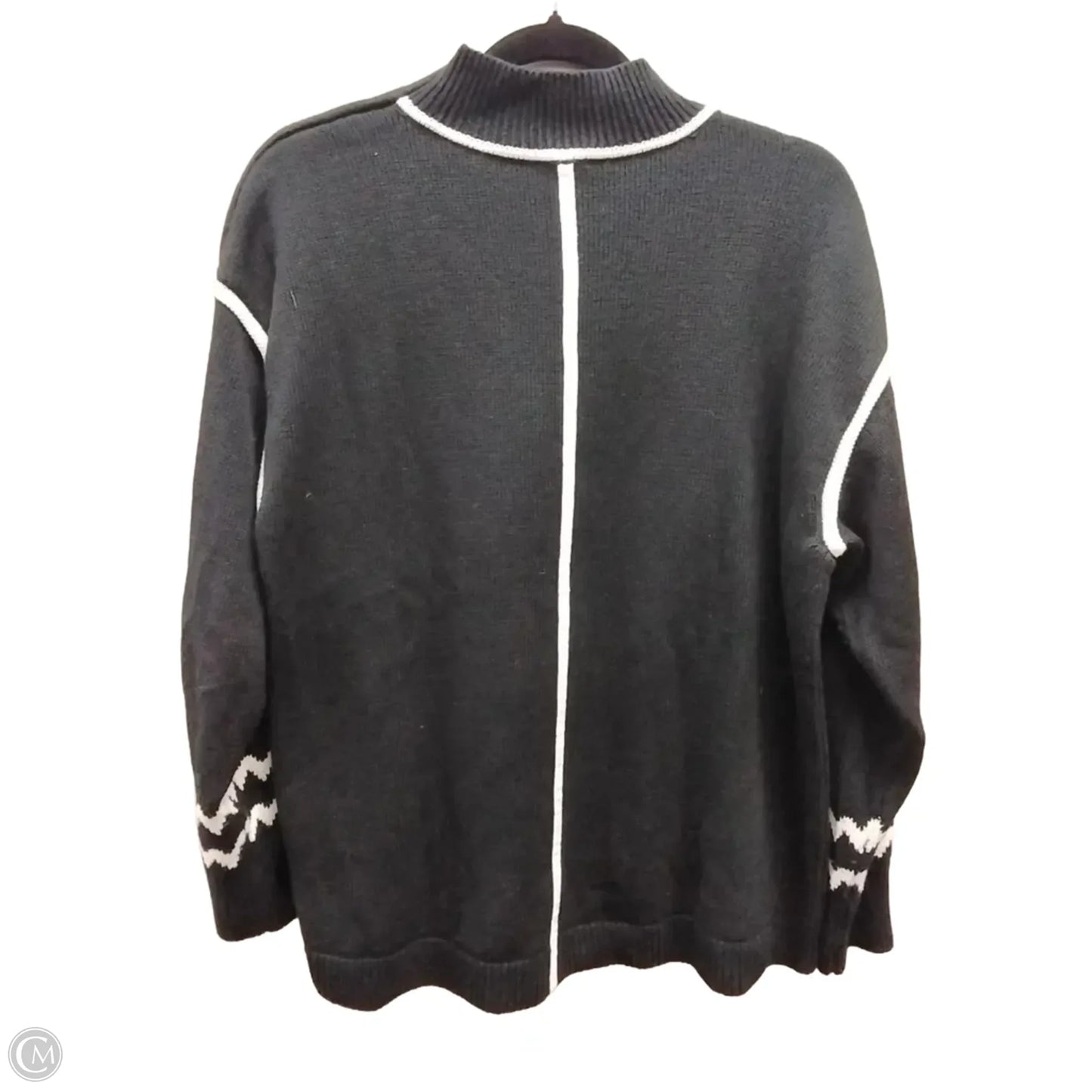 Sweater By Talbots In Black, Size: Xlp