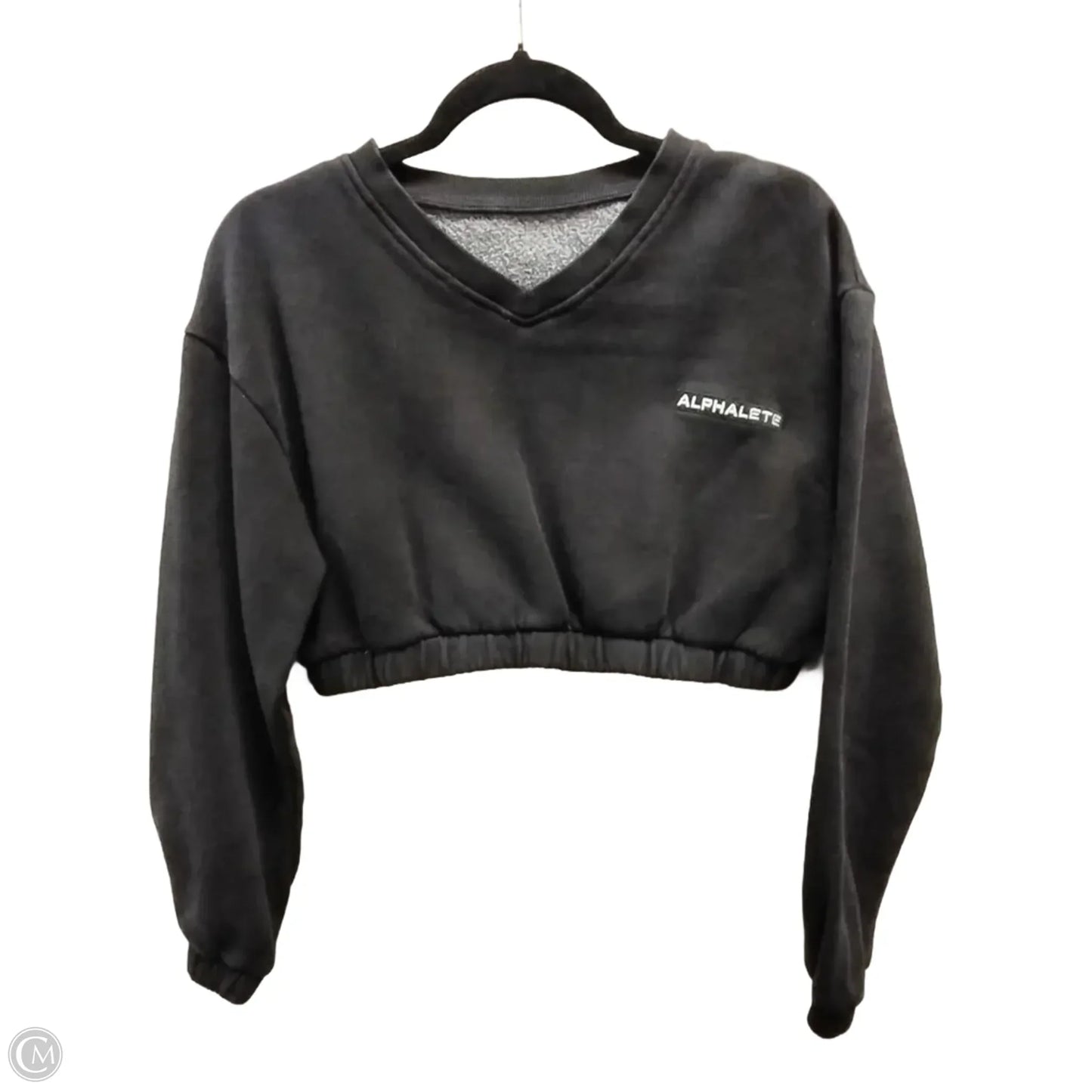 Sweatshirt Crewneck By Alphalete In Black, Size: S