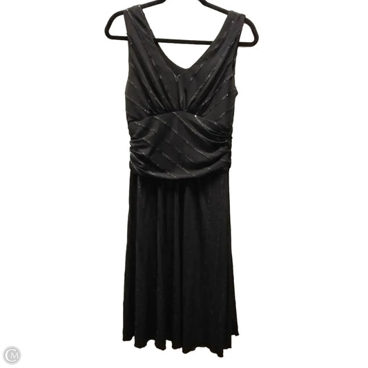 Dress Casual Midi By Rabbit In Black, Size: 8
