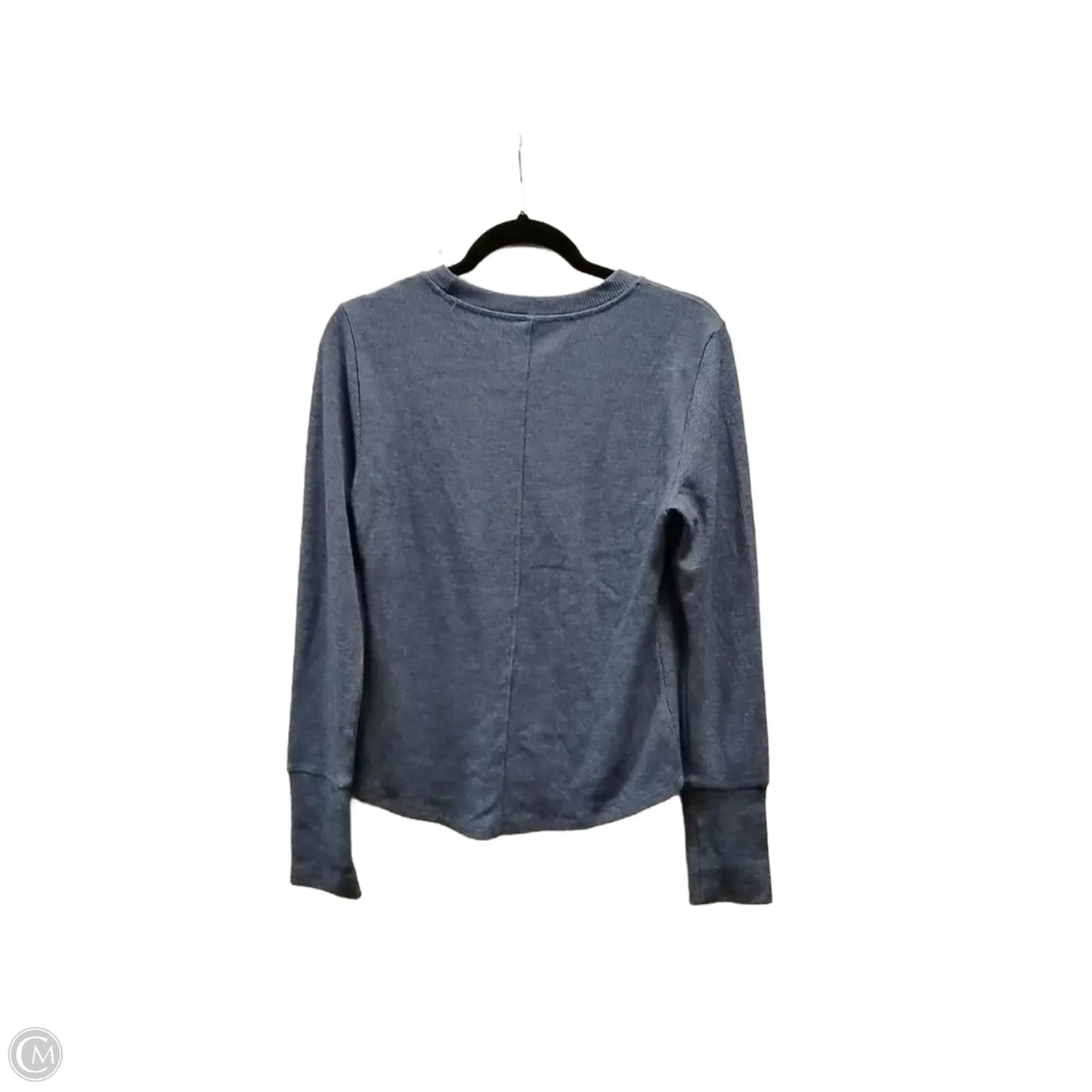 Top Long Sleeve By American Eagle In Blue, Size: L