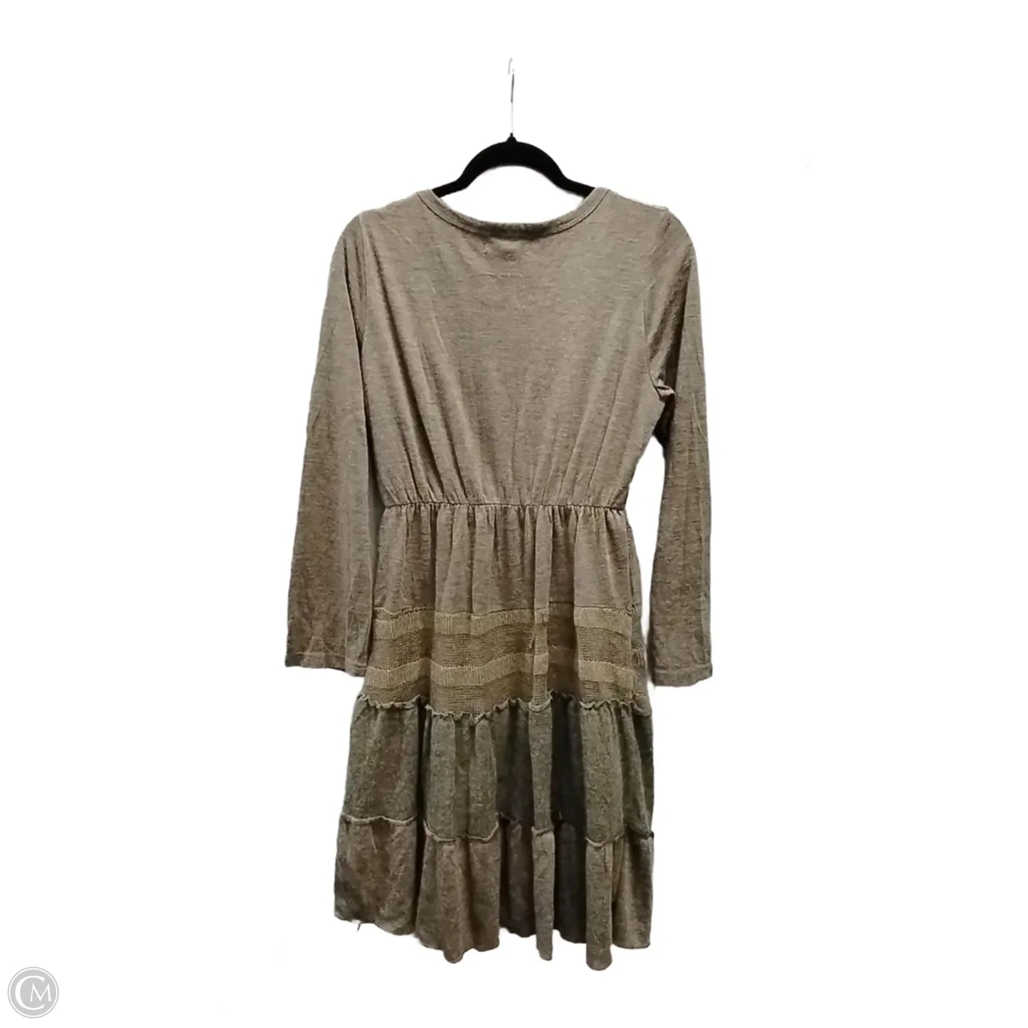 Dress Casual Midi By Pretty Angel In Brown, Size: L
