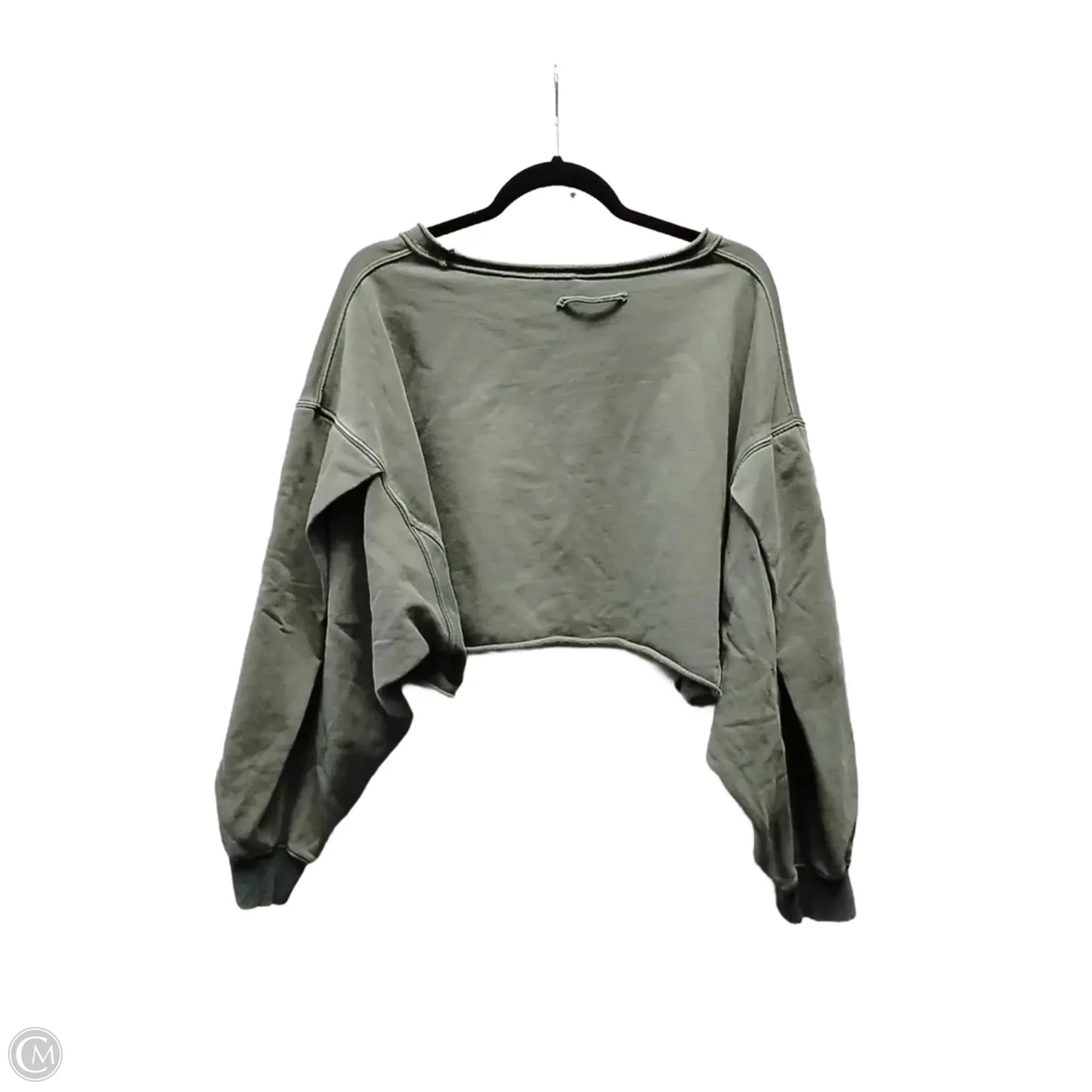 Sweatshirt Crewneck By Peach Love Cream California In Green, Size: S
